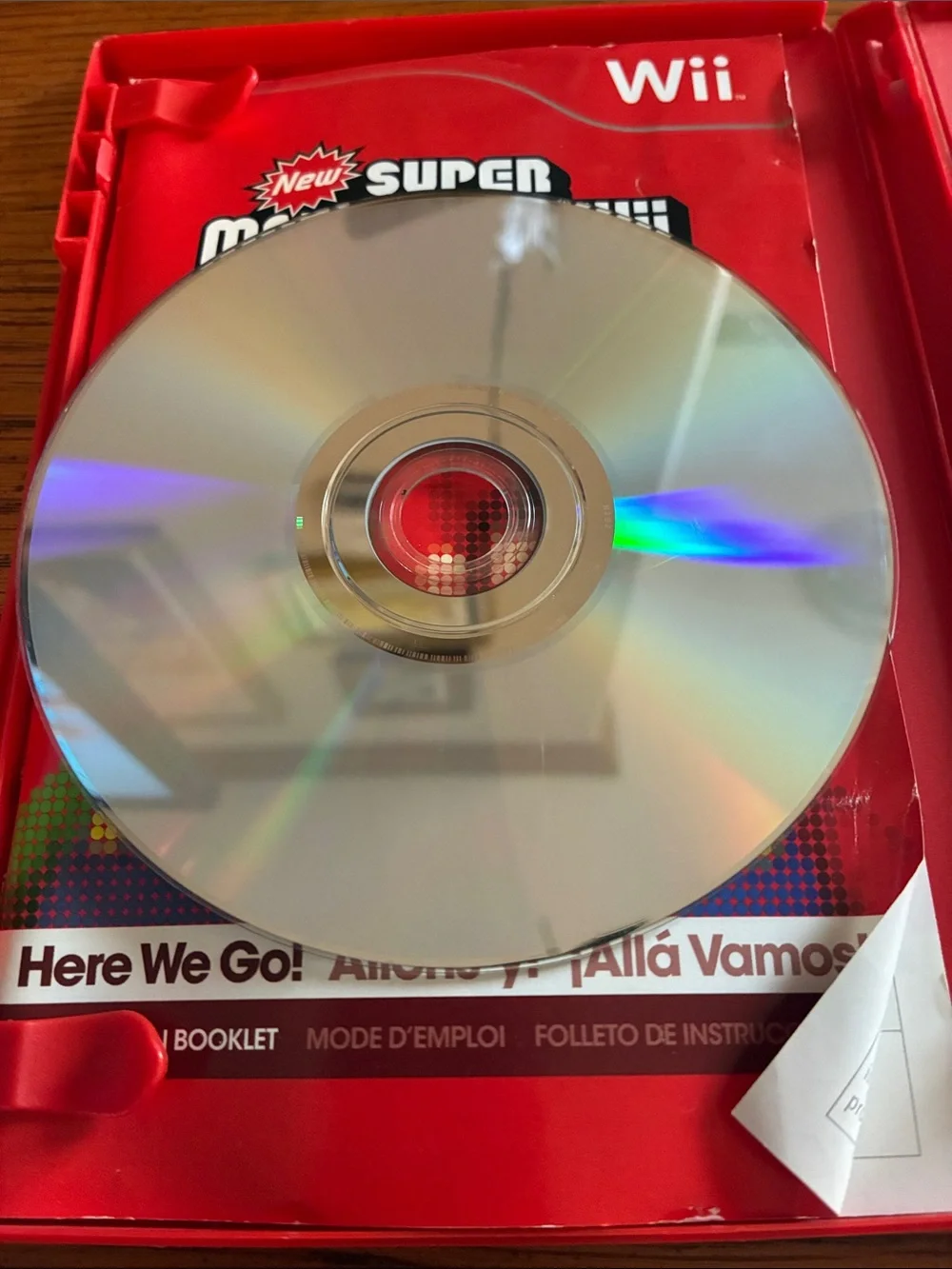 Nintendo New Super Mario Bros. Wii Red Case - Picture 4 of 4
